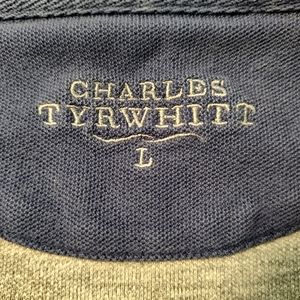 Charles Trywhitt Women's L Large Gray Polo